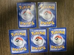 Pokemon TCG EX Holon Phantoms Energy Reverse Holo 5 Cards - Image 2