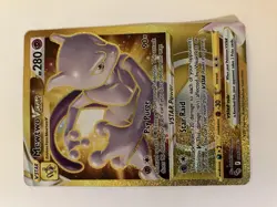 MewTwo VStar 086/078 Gold Pokemon Go Pokemon TCG NM - Image 5
