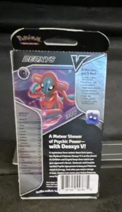 Pokemon Deoxys V Starter Deck 60 Card English Tournament Deck 2022 - Image 2