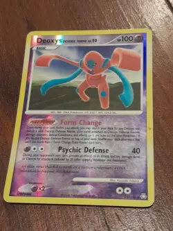 Deoxys Defense Forme 25/146 Legends Awakened Reverse Holo Mid-Era Pokemon Card - Image 1