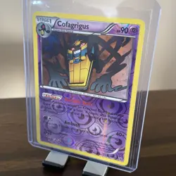 Pokemon TCG Cofagrigus Noble Victories 47/101 Reverse Holo Rare LP - Image 1