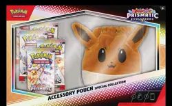 Pokemon Prismatic Evolutions Accessory Pouch Special Collection Sealed Lot Of 2 - Image 2
