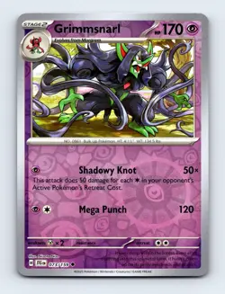 Grimmsnarl 073/159 SV09: Journey Together Reverse Holo Near Mint Pokemon Card - Image 1