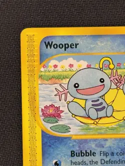 Pokemon TCG Wooper 117/147 Aquapolis Near Mint Condition - Image 2