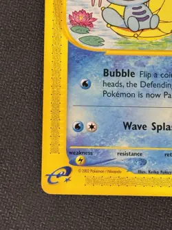 Pokemon TCG Wooper 117/147 Aquapolis Near Mint Condition - Image 5