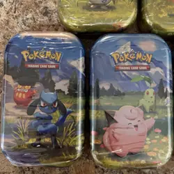 Pokemon TCG: Mega Evolution: Ascended Heroes Mini Tin x5 Factory Sealed - Image 3