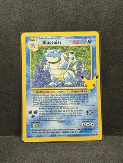 The Pokemon Company Blastoise 2/102 Celebrations Classic Collection Holo English - Image 1