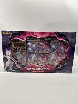 Pokemon TCG Mewtwo V-Union Special Collection Box Sealed Evolving Skies Pack 820650106934 - Image 1