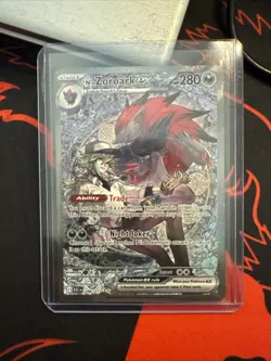 Pokemon TCG N's Zoroark EX 286/217 Ascended Hero’s Special Illustration Rare NM - Image 1