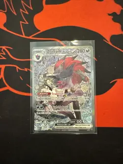 Pokemon TCG N's Zoroark EX 286/217 Ascended Hero’s Special Illustration Rare NM - Image 3