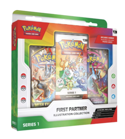 Pokemon TCG First Partner Illustration Collection Series 1 New Sealed - Image 1