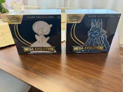 Pokemon Mega Evolution Elite Trainer Box ETB Set of 2 Sealed Lucario/Gardevior - Image 1