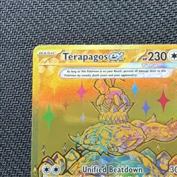 Pokemon Terapagos ex Hyper Rare 180/131 Sv: Prismatic Evolutions Holo English - Image 2