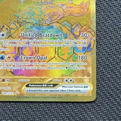 Pokemon Terapagos ex Hyper Rare 180/131 Sv: Prismatic Evolutions Holo English - Image 4