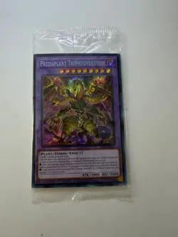 Yugioh - Predaplant Triphyoverutum (Sealed) - Secret - Limited - LDS3-EN076 - NM - Image 1
