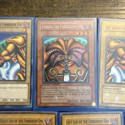 Exodia the Forbidden One MC1-EN001 Master Collection Limited Edition 1st Edition - Image 3
