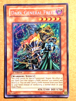 yugioh Dark General Freed LODT-EN083 1st Edition Secret Rare Near Mint - Image 1