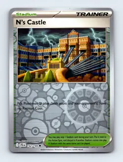 N's Castle 152/159 SV09: Journey Together Reverse Holo Near Mint Pokemon Card - Image 1