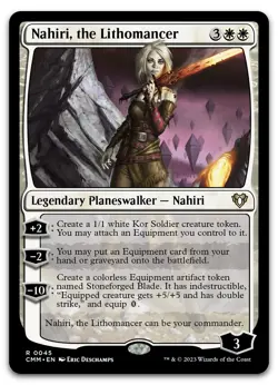 Nahiri, the Lithomancer #45 (NM) Commander Masters CMM Magic MTG - Image 1