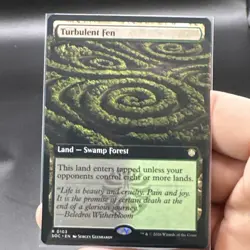 Turbulent Fen - 103 - MTG: Secrets of Strixhaven - Extended Art - Rare - Regular - Image 3
