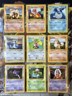1999 Pokemon BASE SET SHADOWLESS Edition 23/102 Complete Nm Lot - Image 1