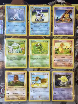 1999 Pokemon BASE SET SHADOWLESS Edition 23/102 Complete Nm Lot - Image 5