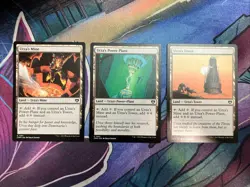 MTG Commander Masters: Urza's Utility Lands (1x Urza's Mine, Power Plant, Tower) - Image 1