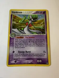 Pokemon TCG Gardevoir Holo Rare Card 2007 EX Power Keepers Set 9/108 - Image 1