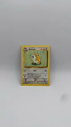 1999 Pokemon WOTC Raticate 40/102 Base Set Unlimited - Near Mint - Image 1