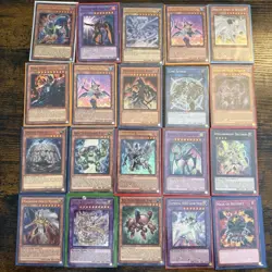 Yu-Gi-Oh Card Lot of 20; Blue-Eyes White Dragon/ Elemental Hero Neos Vintage (2) - Image 1
