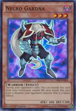Necro Gardna - THSF-EN034 - Super Rare - Unlimited Edition - Lightly Played - Th - Image 1