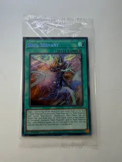 Yugioh - Soul Servant (Sealed) - Secret - Limited - LDS3-EN095 - NM - Image 1