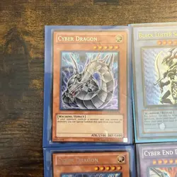 Yu-Gi-Oh Lot of 9 Blue-Eyes Ultimate Dragon/ Elemental Hero/ Neos Vintage (1) - Image 2