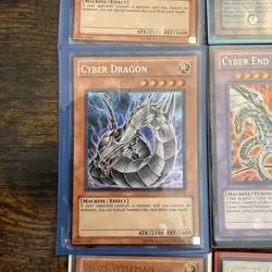 Yu-Gi-Oh Lot of 9 Blue-Eyes Ultimate Dragon/ Elemental Hero/ Neos Vintage (1) - Image 3