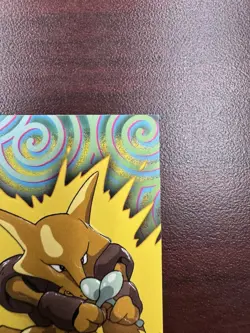 Pokemon TOPPS The Movie Animation Non Holo DIE CUT Alakazam EV9 of 12 LP - Image 4