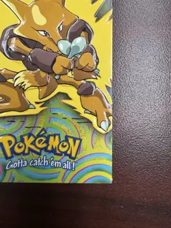 Pokemon TOPPS The Movie Animation Non Holo DIE CUT Alakazam EV9 of 12 LP - Image 5