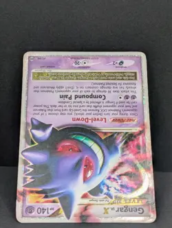 Gengar Lv.X 97/99 Arceus Holo Ultra Rare Pokemon TCG Nintendo full art border LP - Image 4