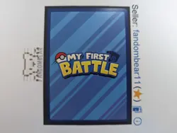 2023 Bulbasaur MY FIRST BATTLE STAMP PROMO card BLUE BORDER Pokemon TCG LP - Image 5