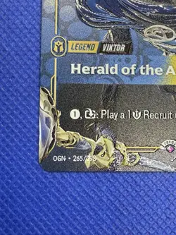 Riftbound METAL Card - Viktor Herald Of The Arcane - Prize Wall Exclusive - Image 4