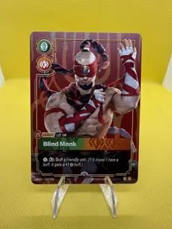 Riftbound METAL Card – Lee Sin Blind Monk - Prize Wall Exclusive - Image 1