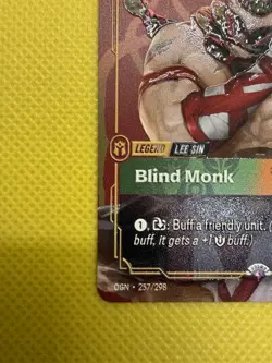 Riftbound METAL Card – Lee Sin Blind Monk - Prize Wall Exclusive - Image 5