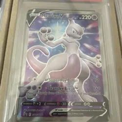 Pokemon Mewtwo V SWSH229 Promo Holo SWSH Promo Cards PSA 10 English 2022 - Image 4