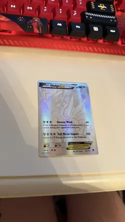 Dialga EX Full Art Secret Rare Silver Card 122/119 Phantom Forces 2014. - Image 4