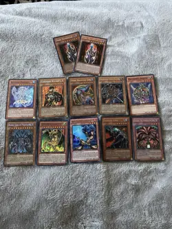 Konami Yu-Gi-Oh! TCG Limited Edition 13 Card Lot Dark Necrofear Exodia Vampire - Image 1