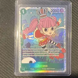 One Piece Perona OP12-034 Holo 2000 Power Character Card Standard English - Image 1