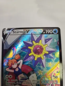 Pokemon Card Starmie V TG13/TG30 Trainer Gallery Full Art Holo Astral Radiance - Image 3