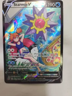 Pokemon Card Starmie V TG13/TG30 Trainer Gallery Full Art Holo Astral Radiance - Image 4