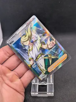 Pokemon Card Volo 196/196 Lost Origin Full Art Holo Rare NM/M - Image 2