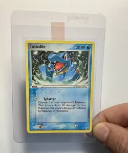 Totodile 78/115 (NM) Common EX Series: Unseen Forces 2005 Pokemon Card TCG - Image 3