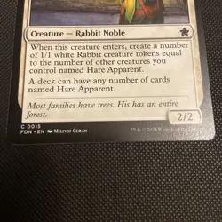 Hare Apparent Foundations MTG - Image 3